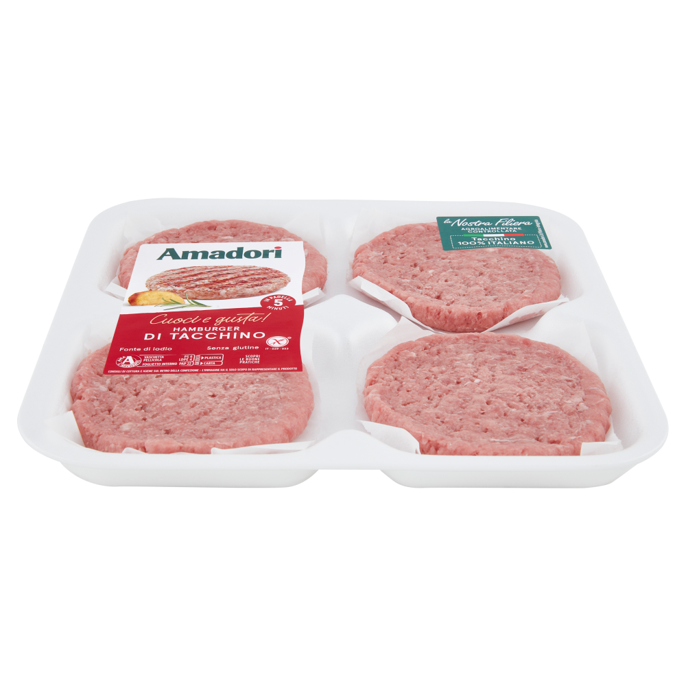 Amadori Hamburger Di Tacchino Kg Carrefour