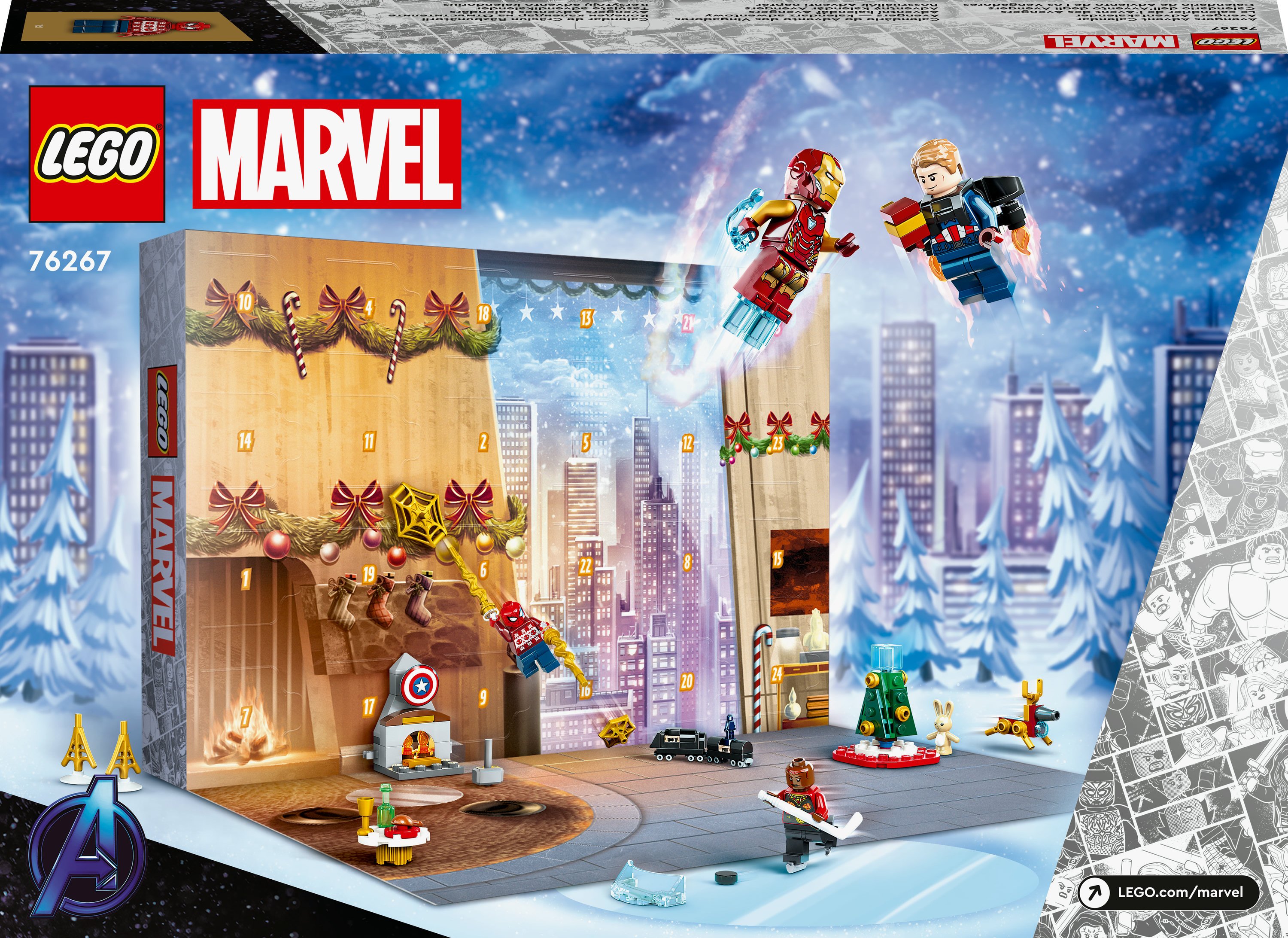 LEGO Calendario dell’Avvento degli Avengers Carrefour