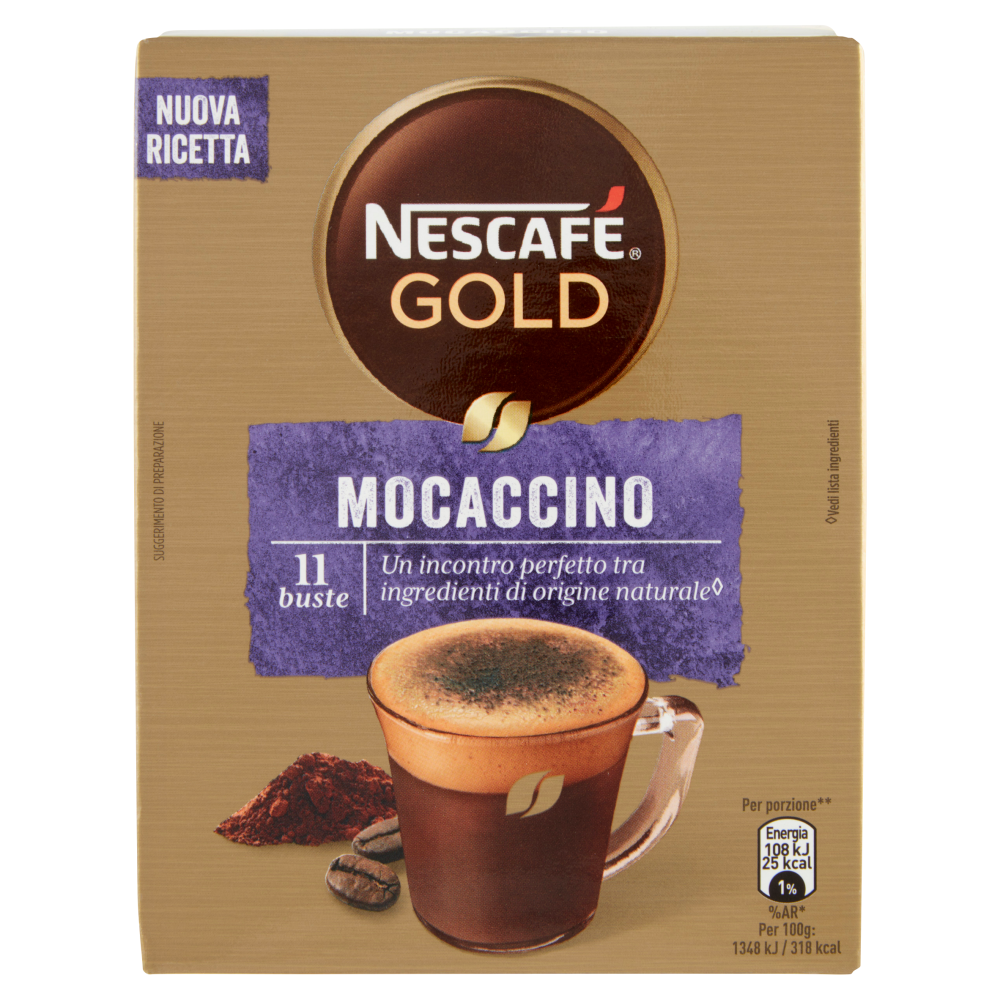 NESCAFÉ GOLD MOCACCINO preparato solubile per caffè al