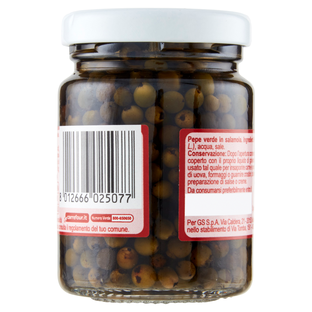 Carrefour Pepe Verde In Salamoia 100 G