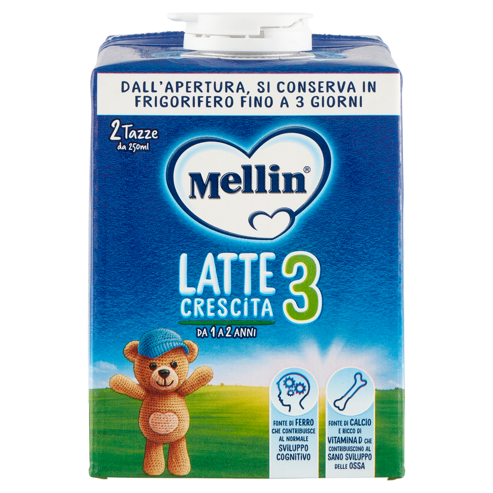 Monello 3 Latte Liquido 1/3 Anni 6 x 500 ml 