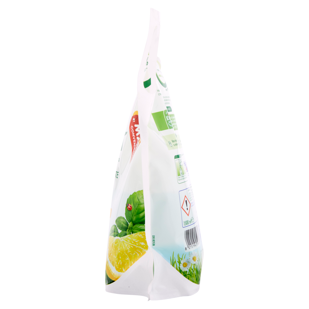 Vert di Chanteclair Piatti Limone e Basilico Ecoricarica 1500 ml