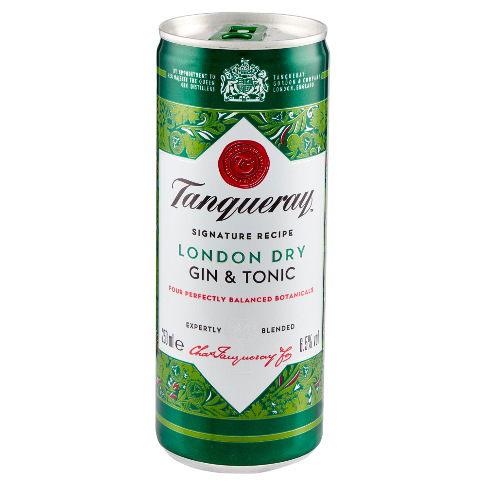 Tanqueray London Dry Gin And Tonic 250 Ml Carrefour