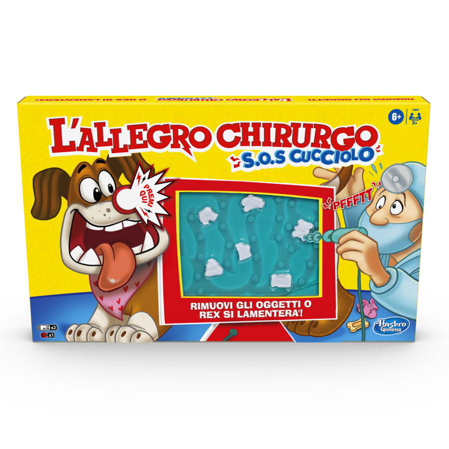 Hasbro L'Allegro Chirurgo S.O.S Cucciolo