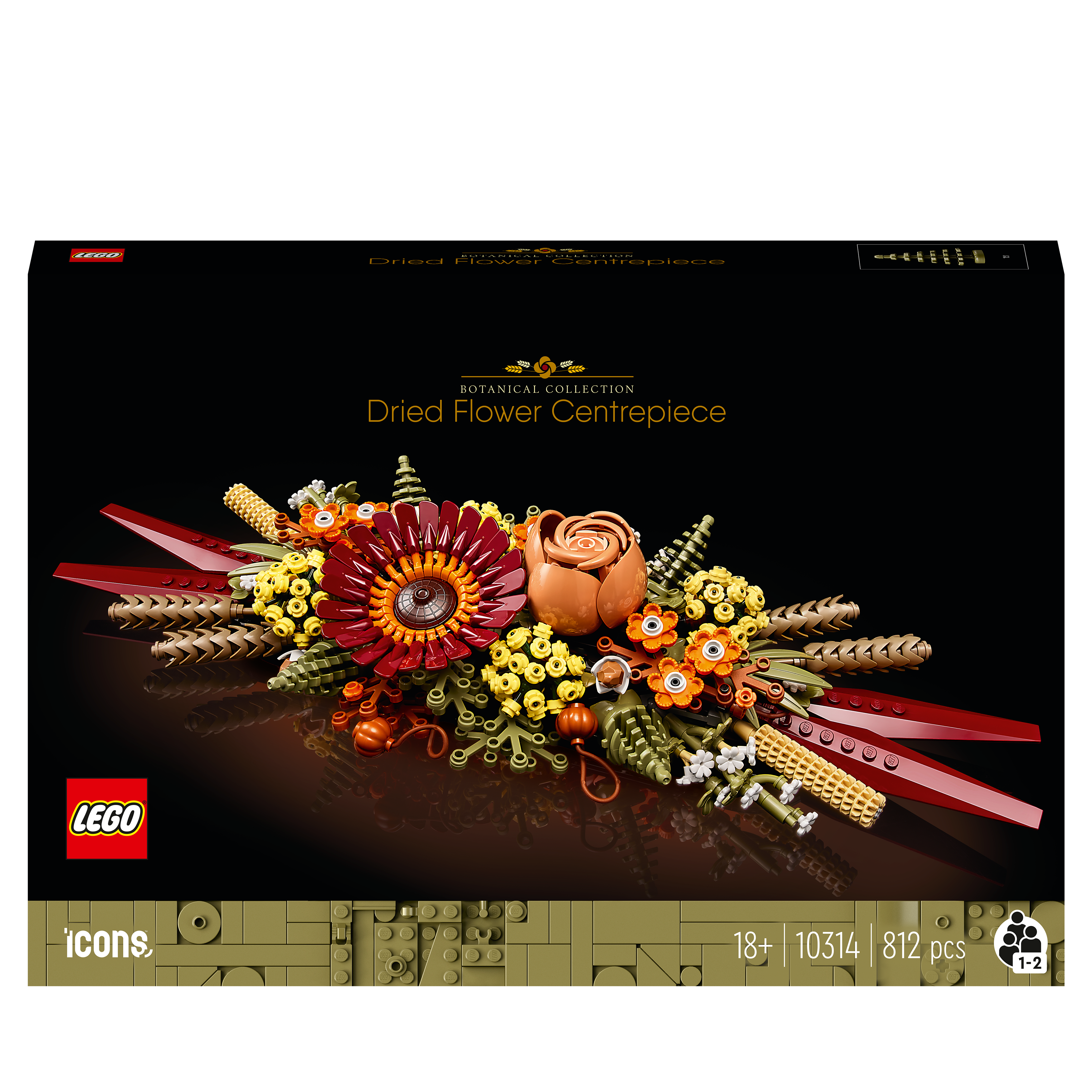 LEGO Creator Expert Bouquet di Fiori, Set Collezione Botanica e