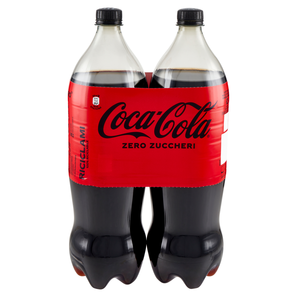 Coca‑Cola Coca-Cola Zero - Bottiglia in PET da 0,5 Litri, 0,50 L -  Piccantino