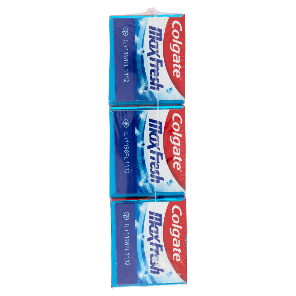 Colgate dentifricio Max Fresh Cristalli Rinfrescanti 3x75 ml