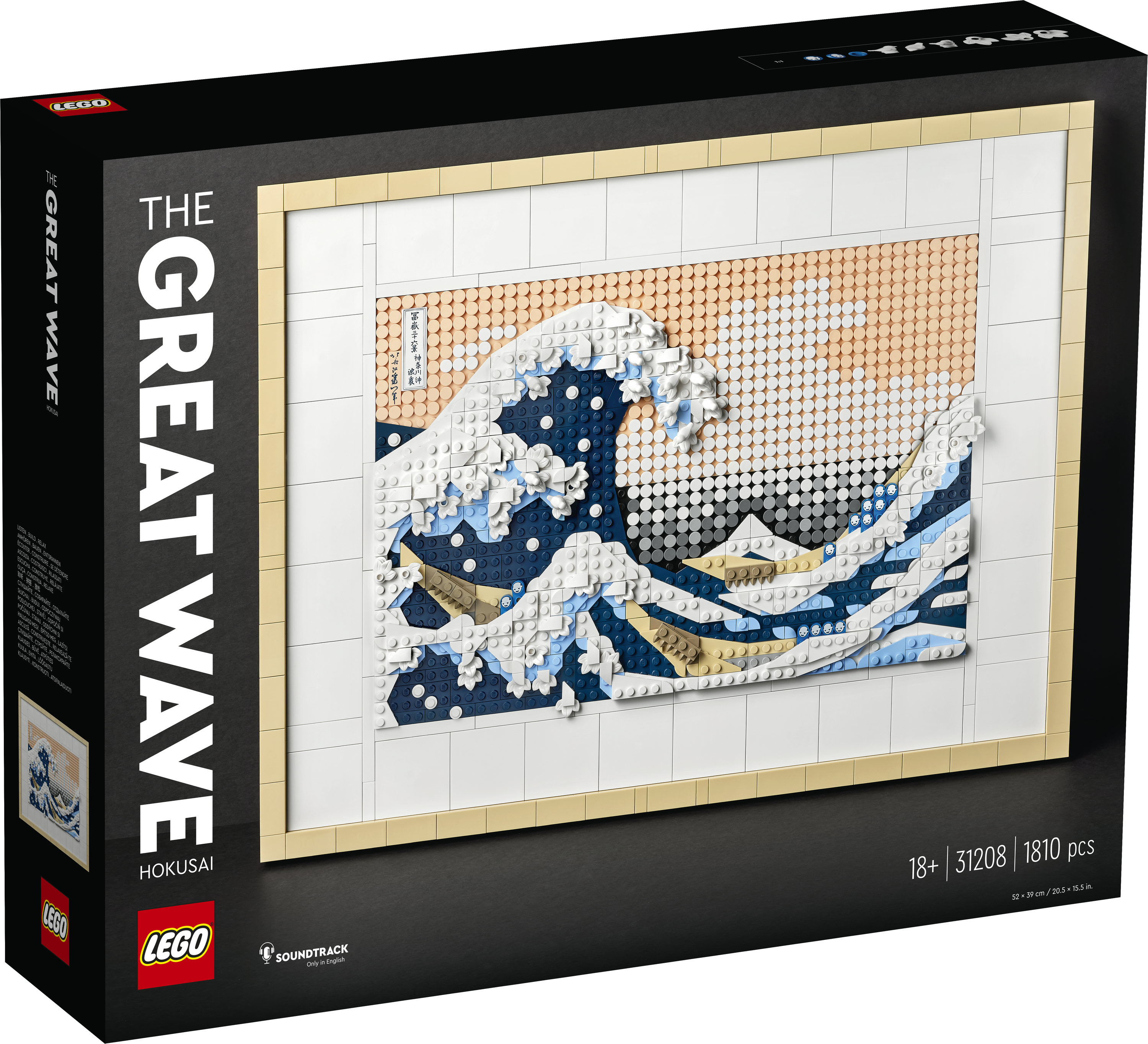 La grande onda di Hokusai si fa mosaico per LEGO Art - Tom's Hardware