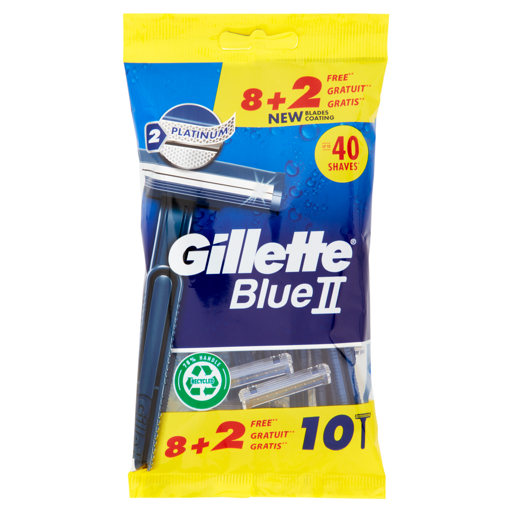 I rasoi  usa e getta , coppia di Gillette uomini di lame di