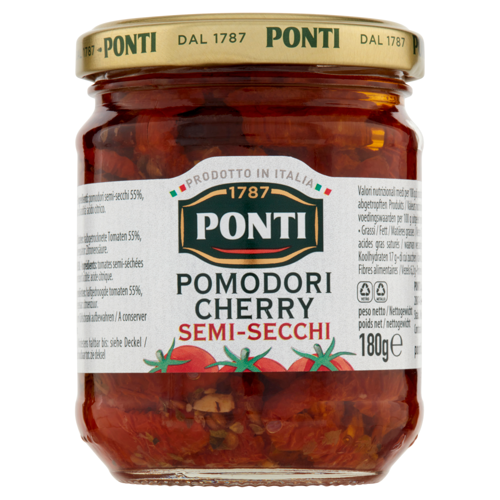 Ponti Pomodori Cherry Semi-Secchi 180 g
