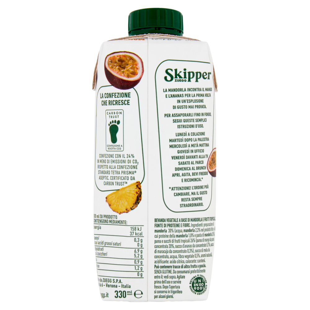 Zuegg Skipper Mandorla Frutti Tropicali 330 ml