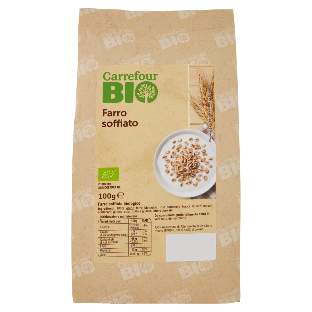 Carrefour Bio Farro Soffiato G Carrefour