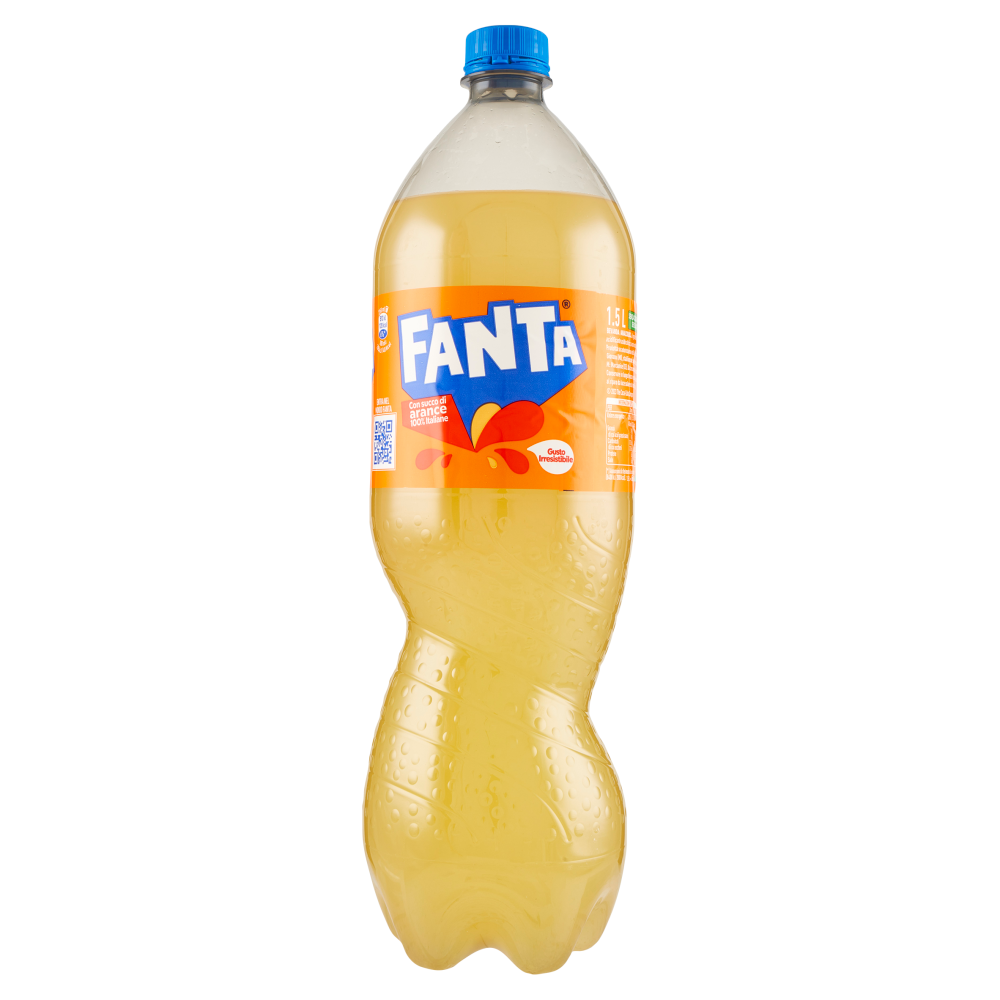 Bottiglia di Fanta Orange da 1,5 litri