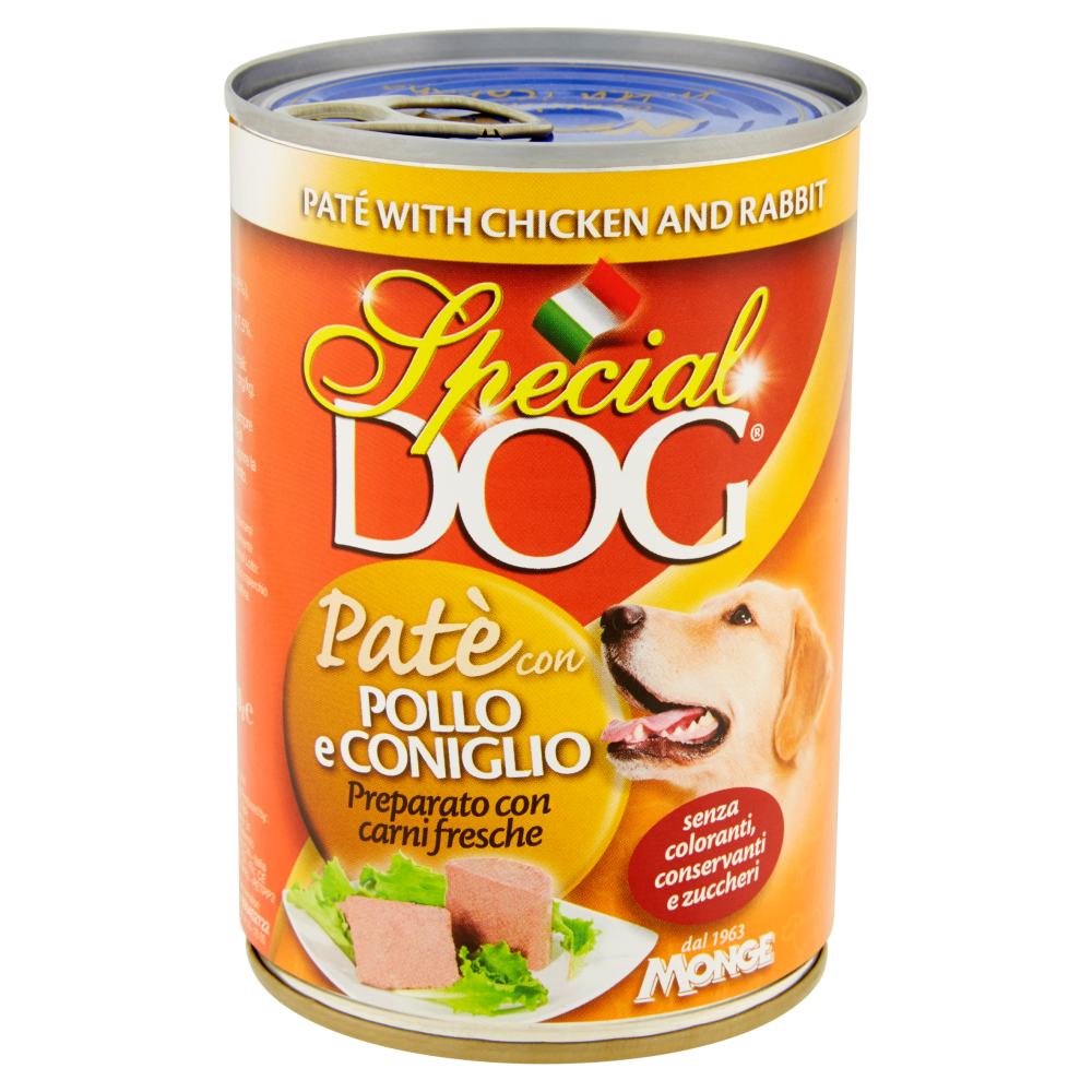 Special Dog Patè con pollo e coniglio 400 g