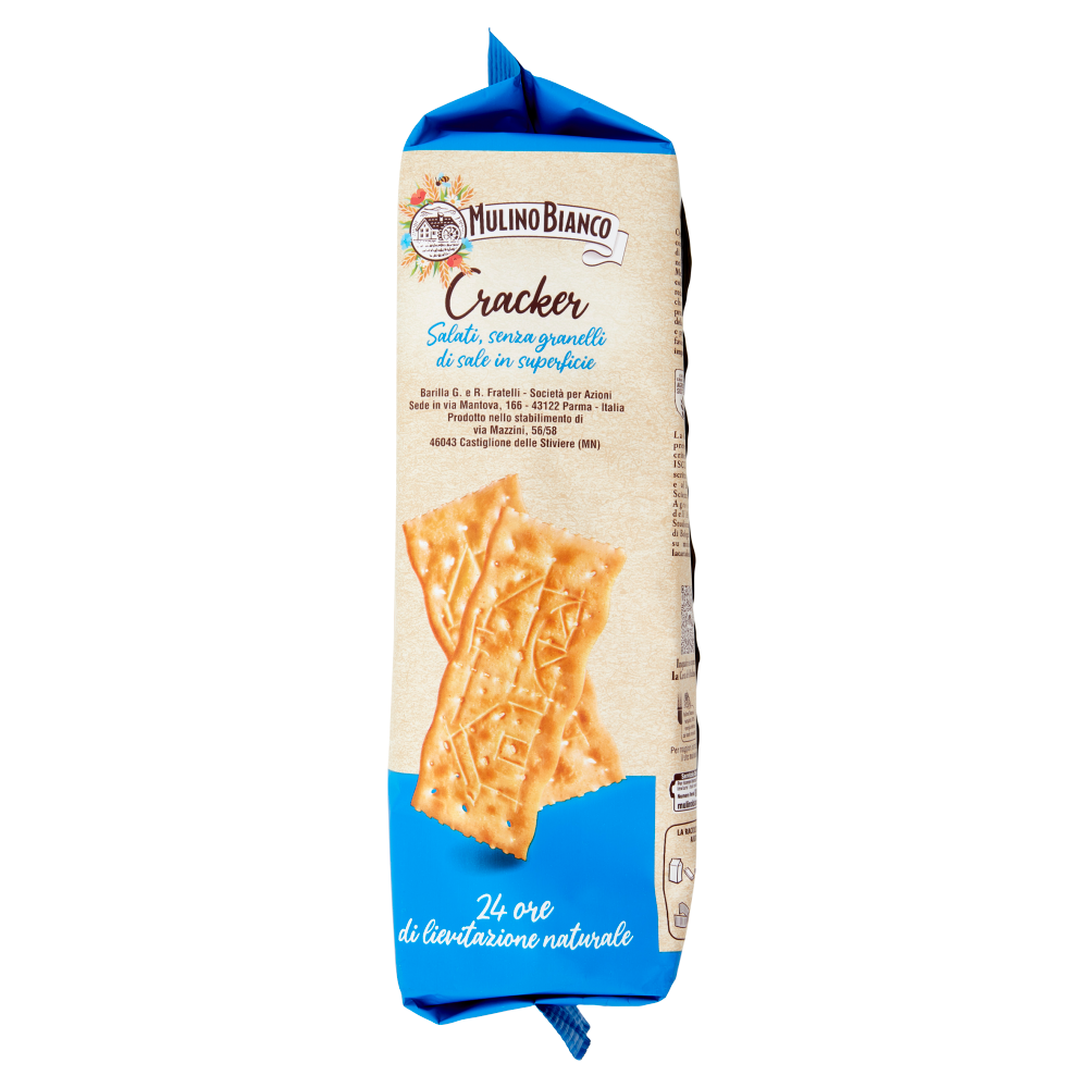 Mulino Bianco Cracker non Salati con Farina Sostenibile 500g