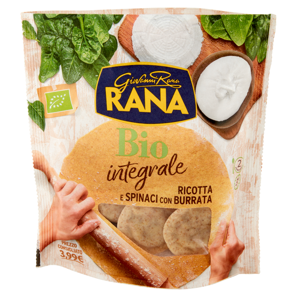 Giovanni Rana Bio integrale Ricotta e Spinaci con Burrata 250 g