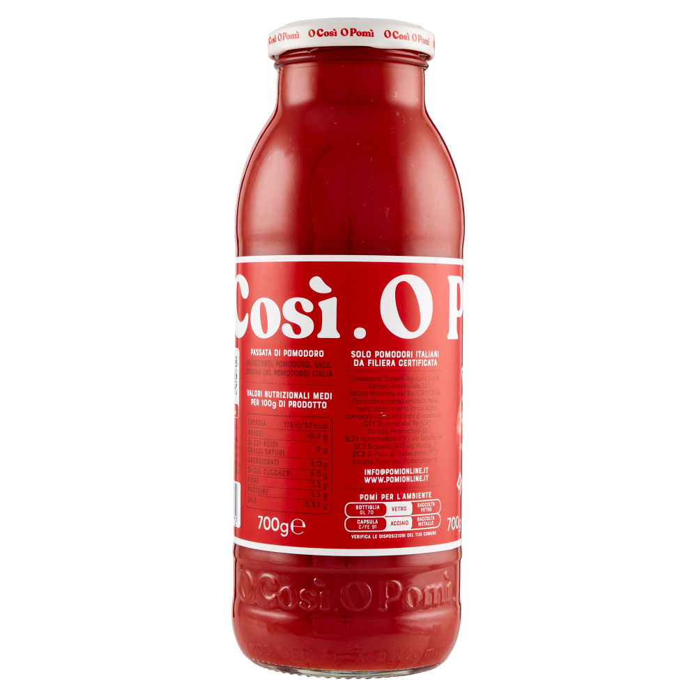 Pomì Passata Di Pomodoro 700 G Carrefour