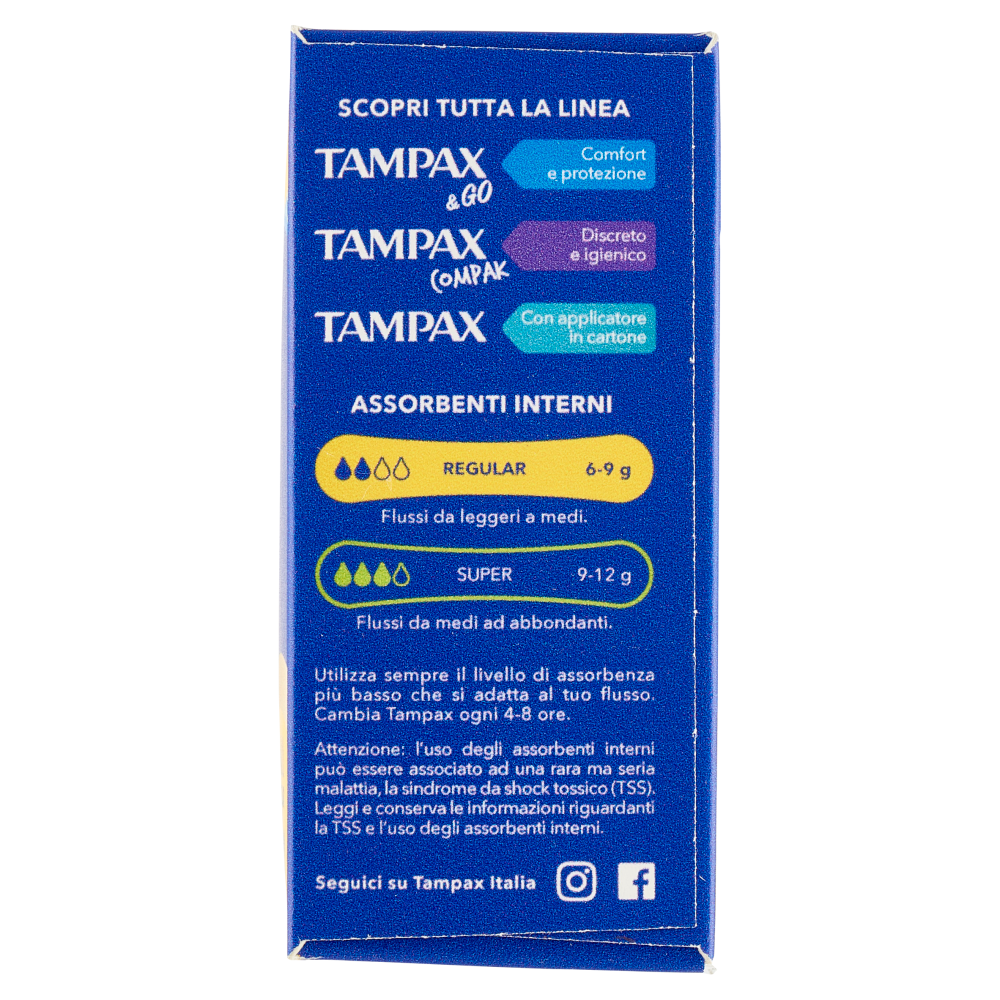 Tampax Regular 20 pz | Carrefour