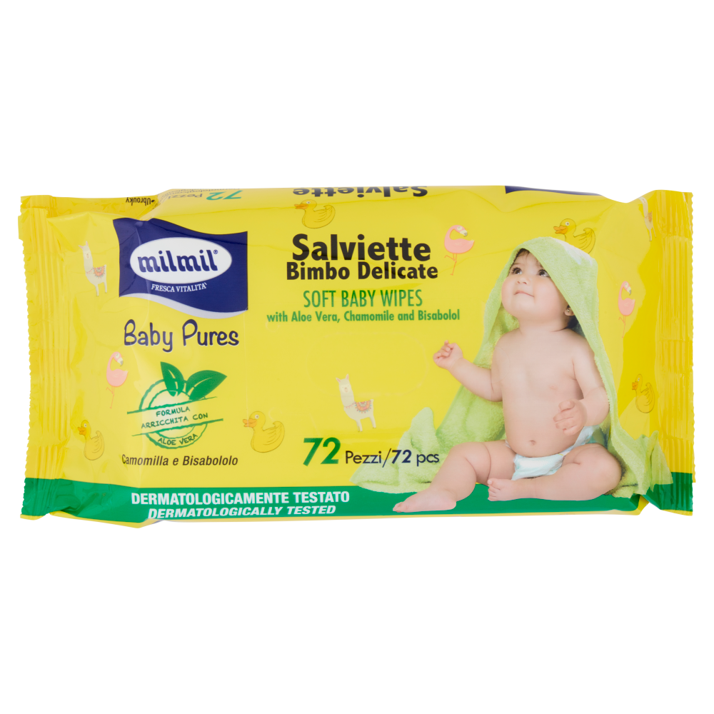 Baby Sensation Salviette Emollienti 72ud