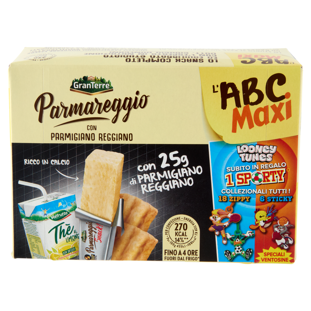 Parmareggio L'ABC Maxi Con 25g Di Parmigiano Reggiano | Carrefour