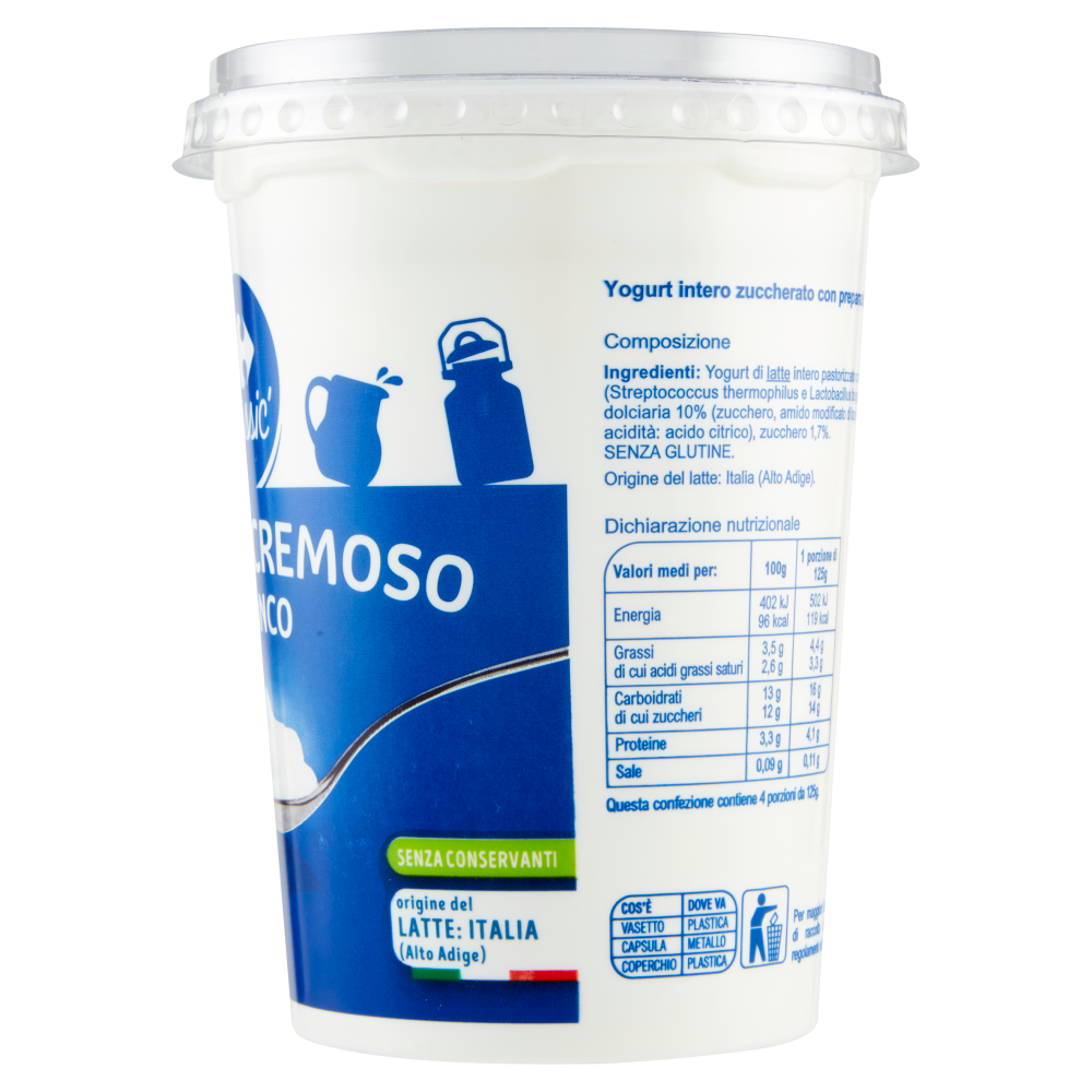 Carrefour Classic Yogurt Cremoso Cocco 2 x 125 g