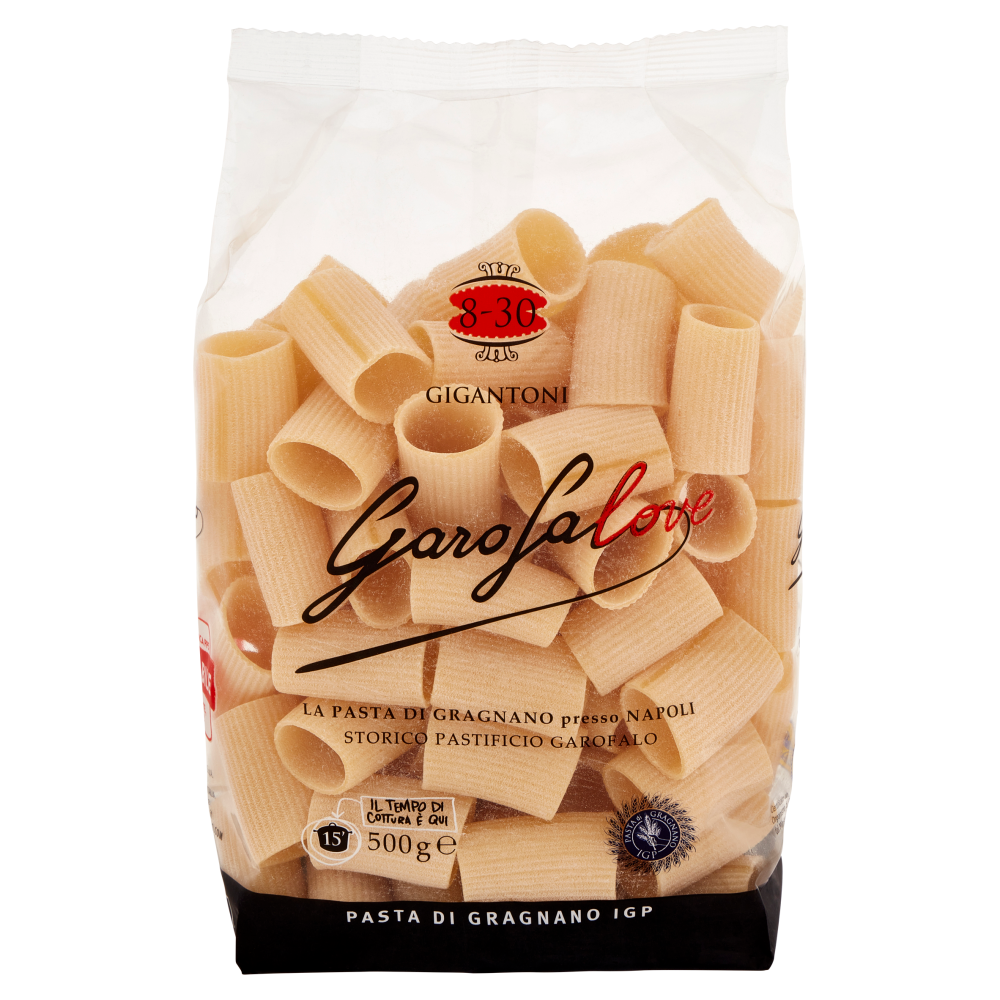 Garofalo Gigantoni 8-30 Pasta di Gragnano IGP 500 g