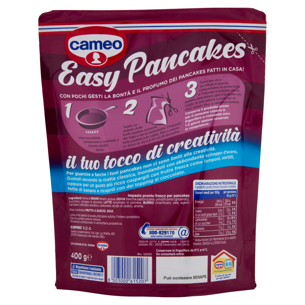 Easy pancake - Cameo - 400 g