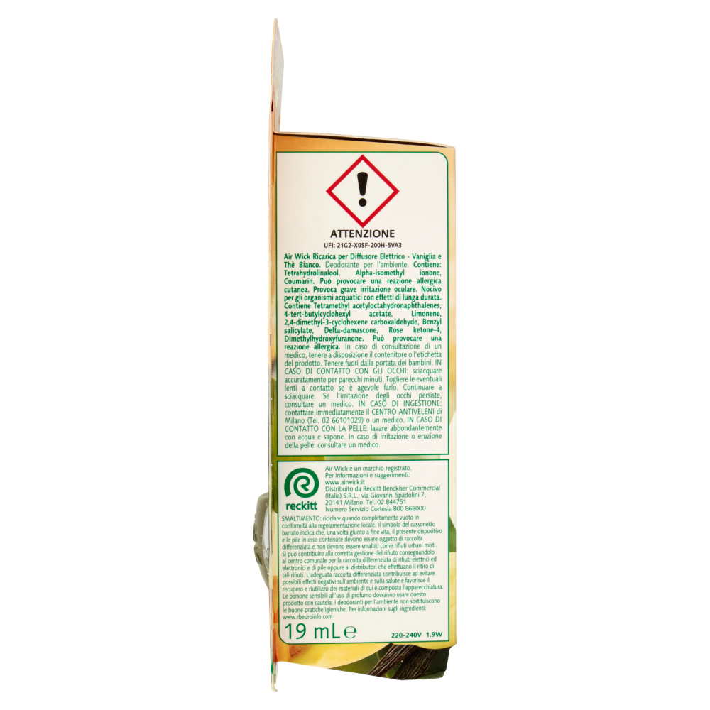 Air Wick - Deodorante per ambienti elettrico portatile Essential Mist +  Ricarica - Nenuco