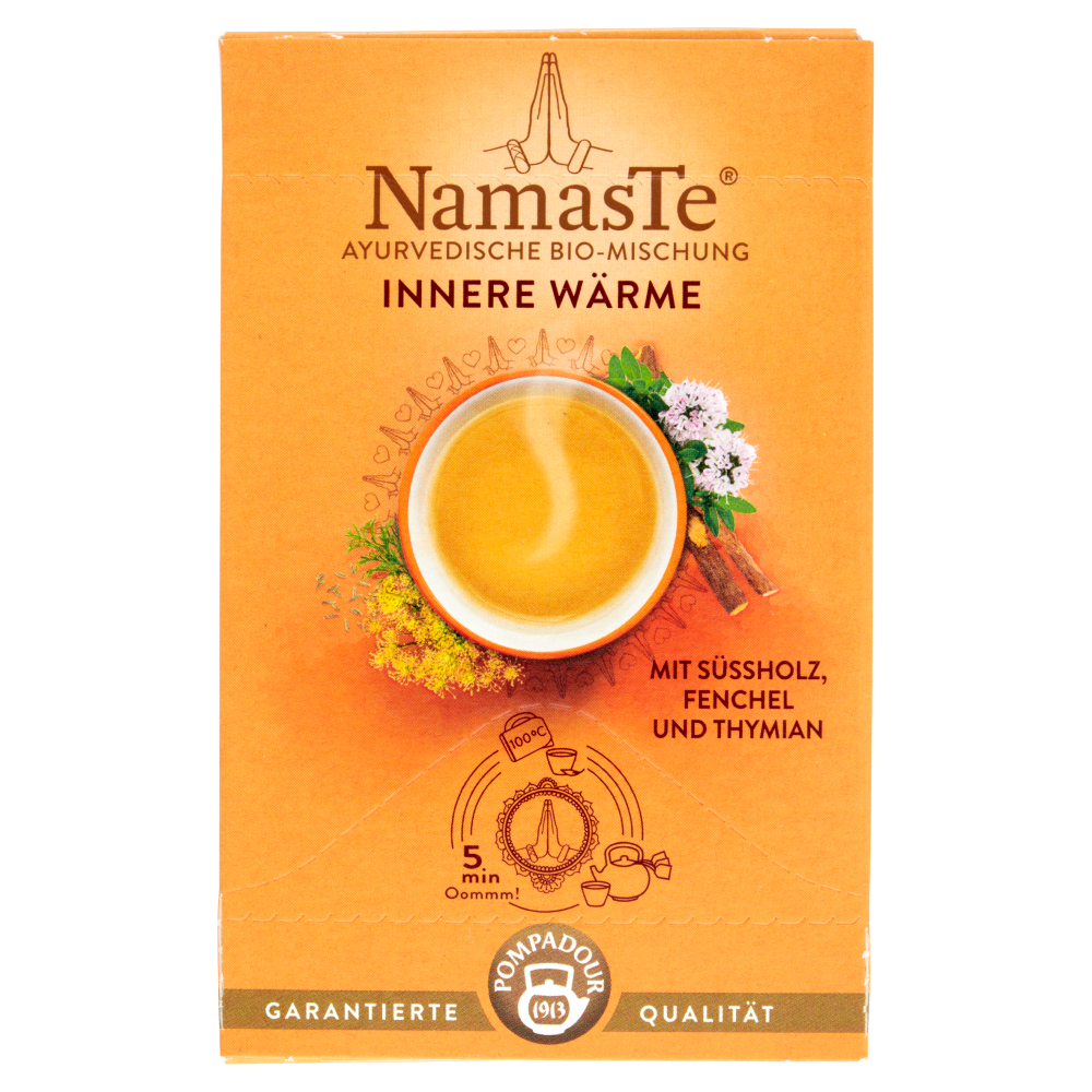 Pompadour NamasTe Puro Rilassamento, tisana biologica, 27 g Acquisti online  sempre convenienti