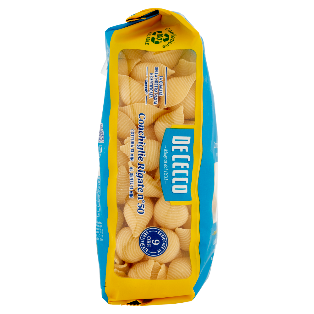 Distribuzione Alimentare PASTA SEMOLA DE CECCO CONCHIGLIE RIGATE 50 G.500