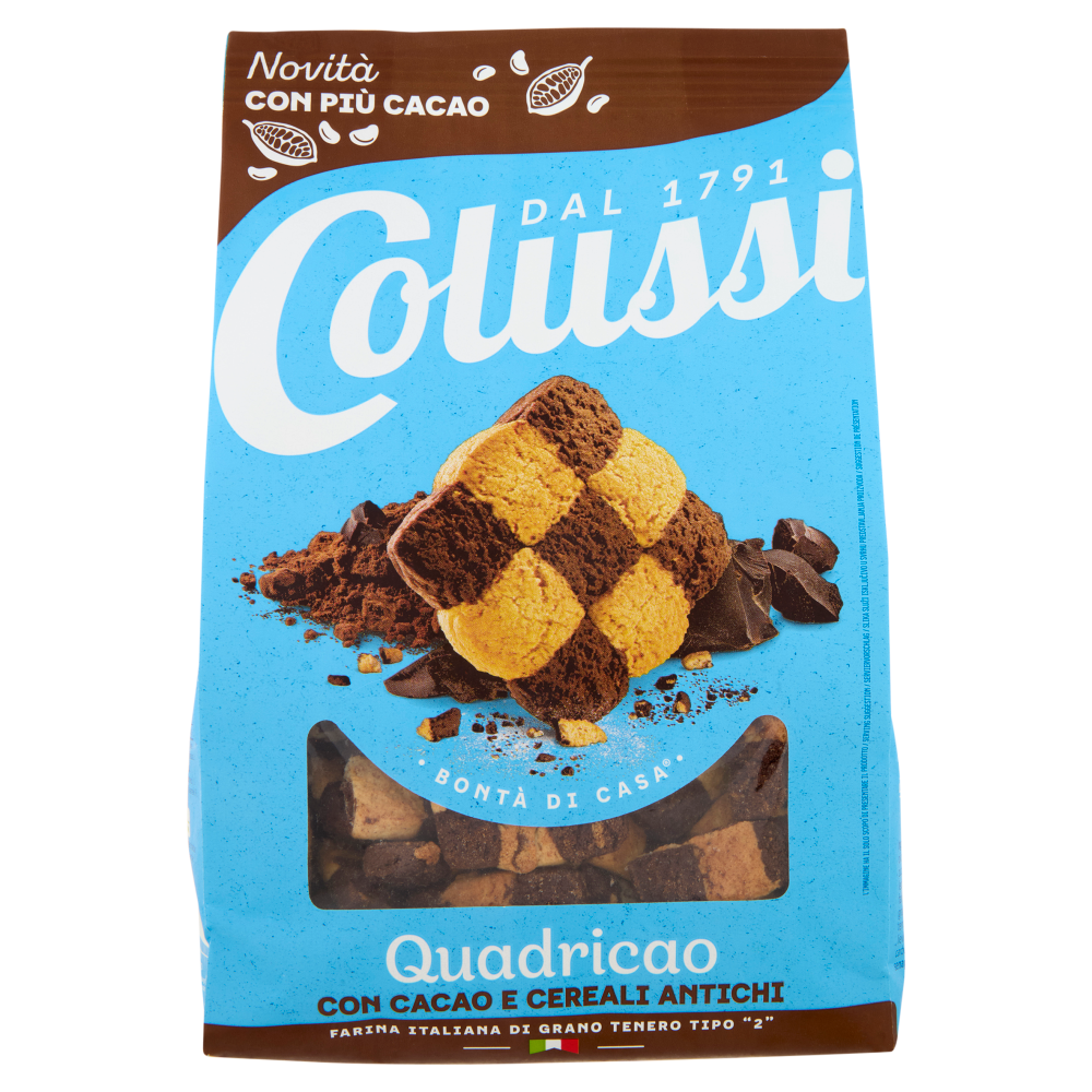 Colussi Biscotti Con Cacao E Cereali Antichi G Carrefour