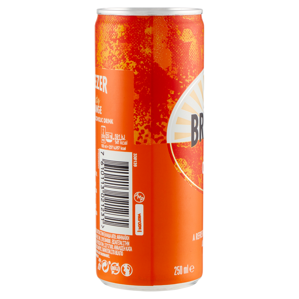 breezer tropical orange