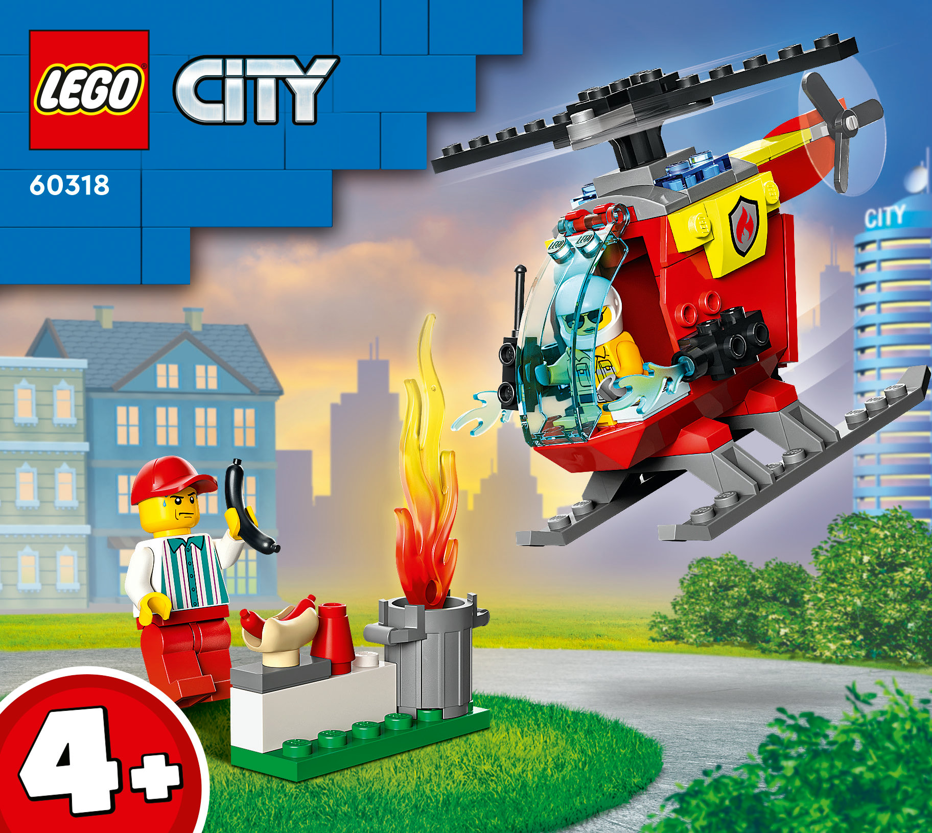 LEGO CITY ELICOTTERO ANTINCENDIO: vendita ingrosso con consegna veloce