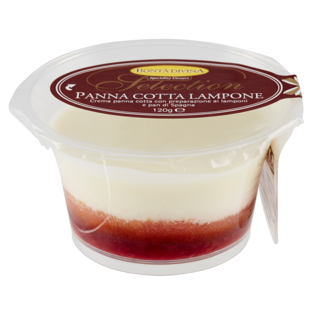 Bonta Divina Selection Panna Cotta Lampone 1 G Carrefour