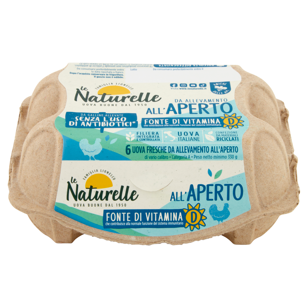 Le Naturelle Uova Fresche Da Allevamento All Aperto G Carrefour