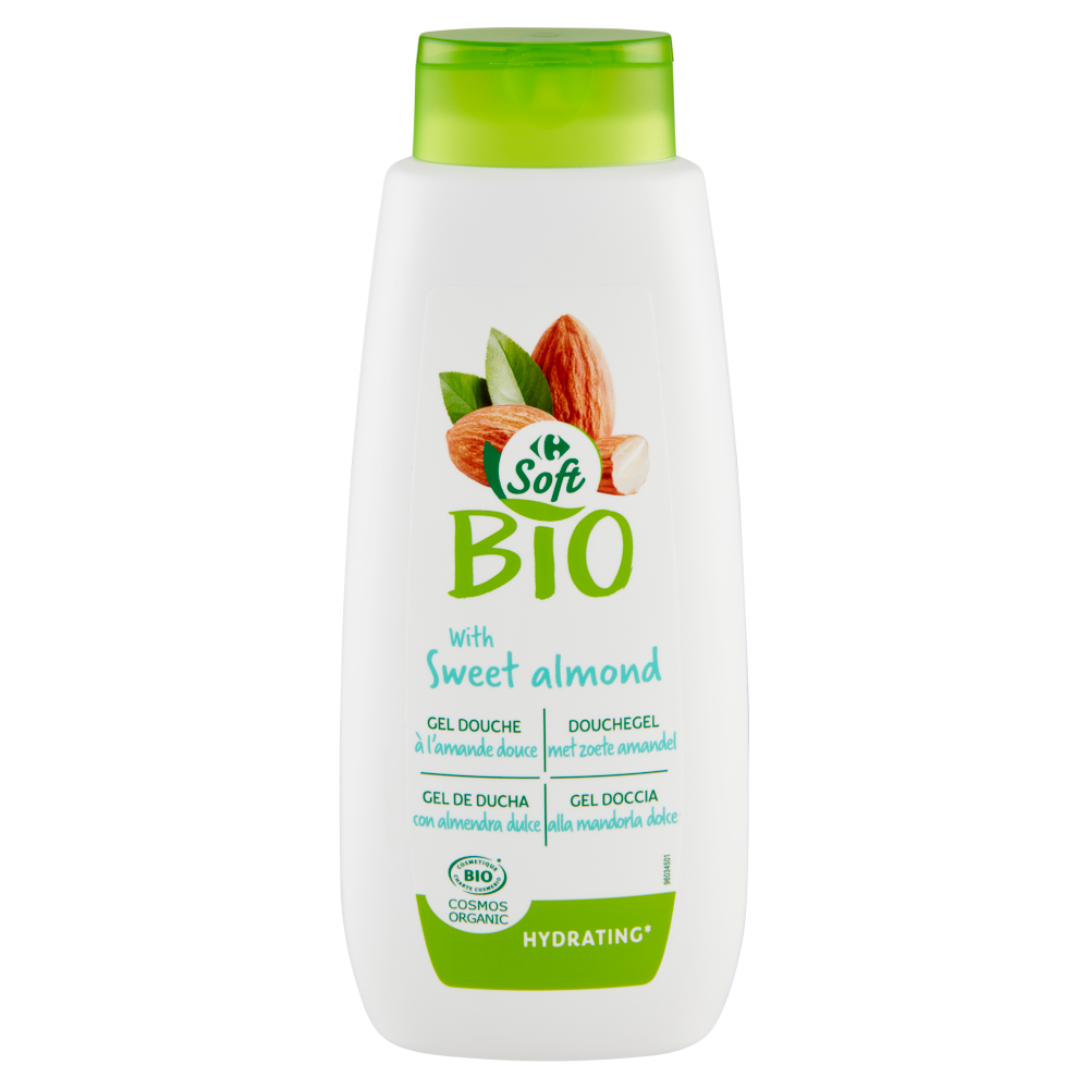 Biovène - Gel spugna bagno e doccia - Acido ialuronico e cacao