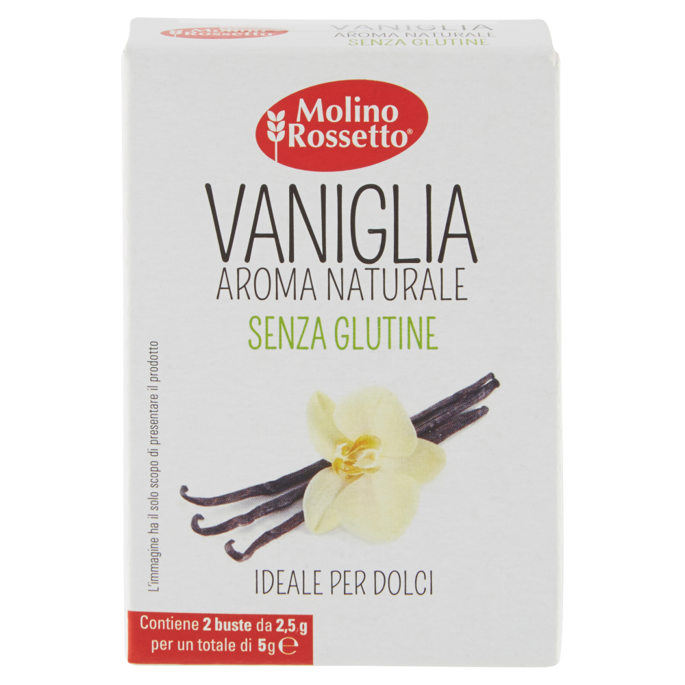 Molino Rossetto Vaniglia Aroma Naturale Senza Glutine 2 X 2 5 G Carrefour