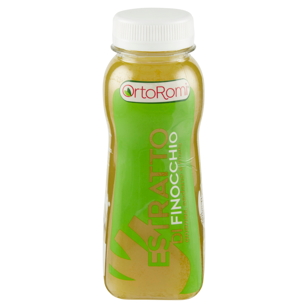 OrtoRomi Estratto di Finocchio ananas, sedano e mela 250 ml