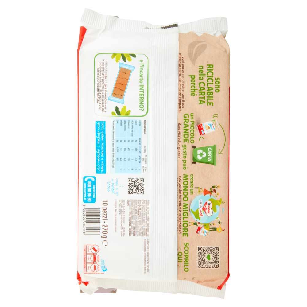 Kinder Brioss 10 X 27 G Carrefour