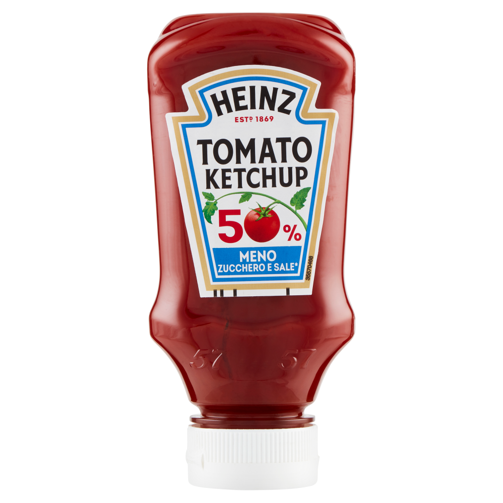 Heinz Tomato Ketchup 50 In Meno Di Zucchero E Sale 235 G Carrefour