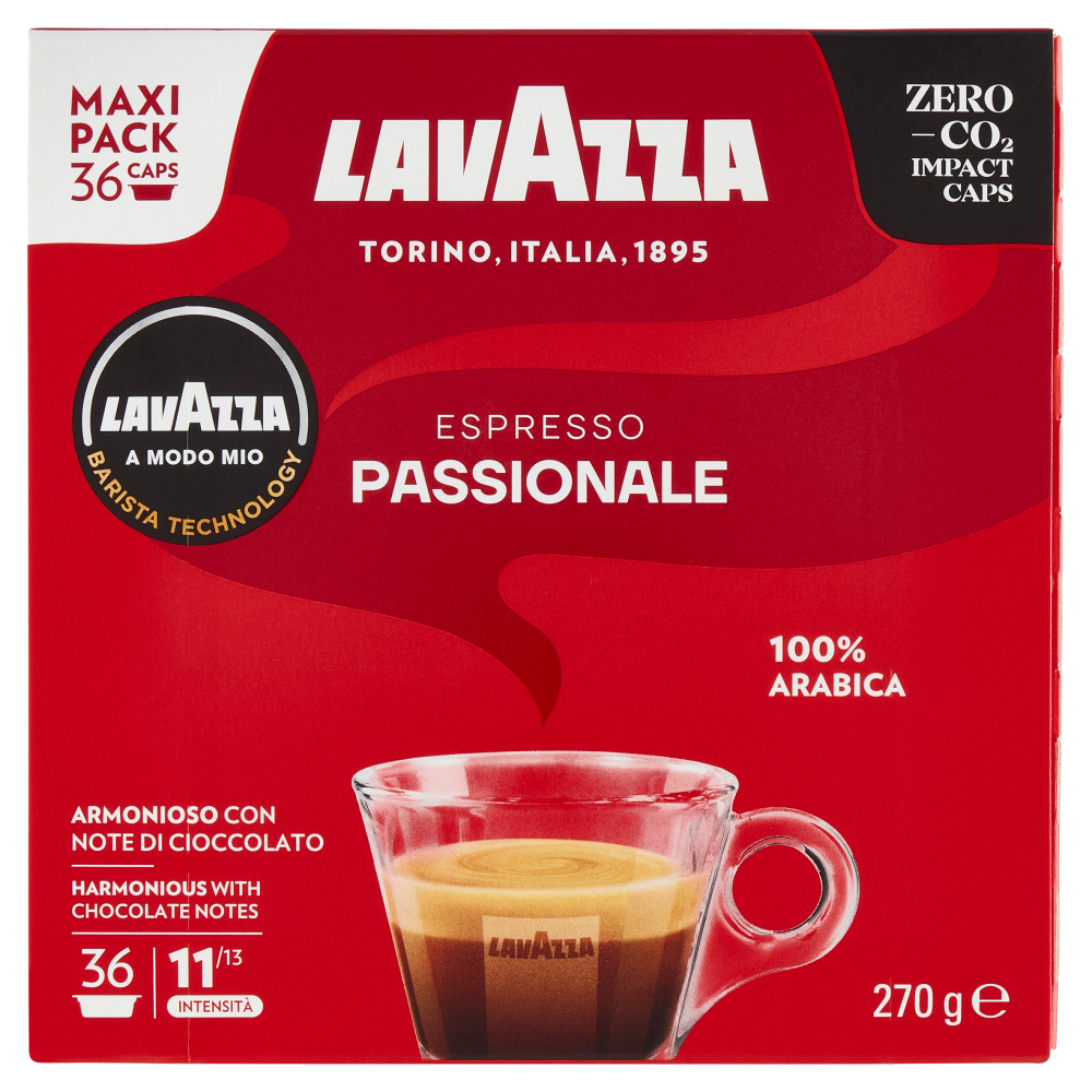 Kit A Modo Mio Lavazza Tiny Rosso / Bianco / Nero + 36 Capsule Espresso  Passionale - MACCHINE