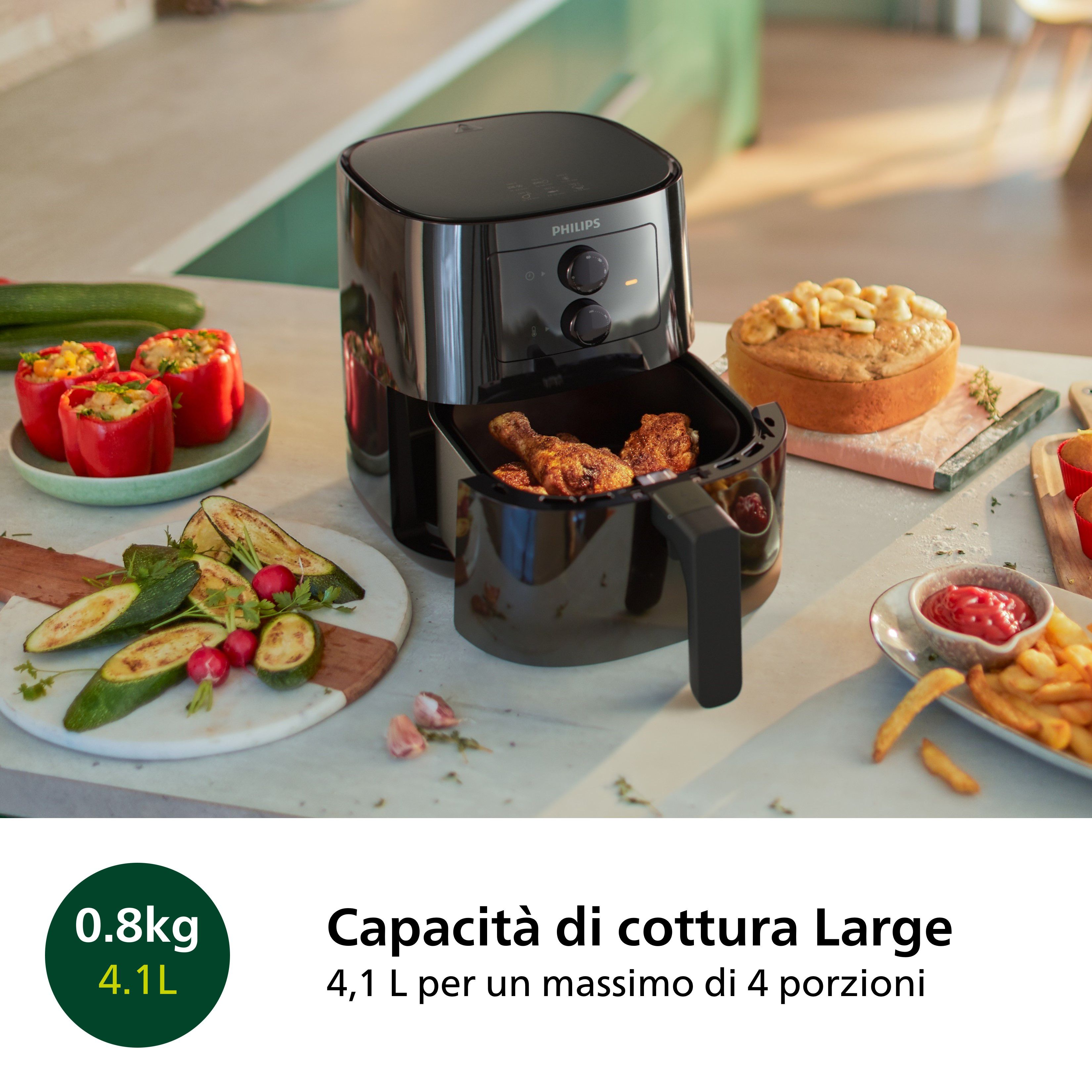 La rivoluzione culinaria con Philips Airfryer Essential HD: goditi