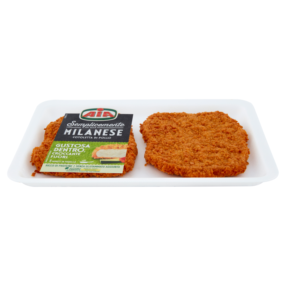 Aia Semplicemente alla Milanese Cotoletta di Pollo 0,280 kg | Carrefour