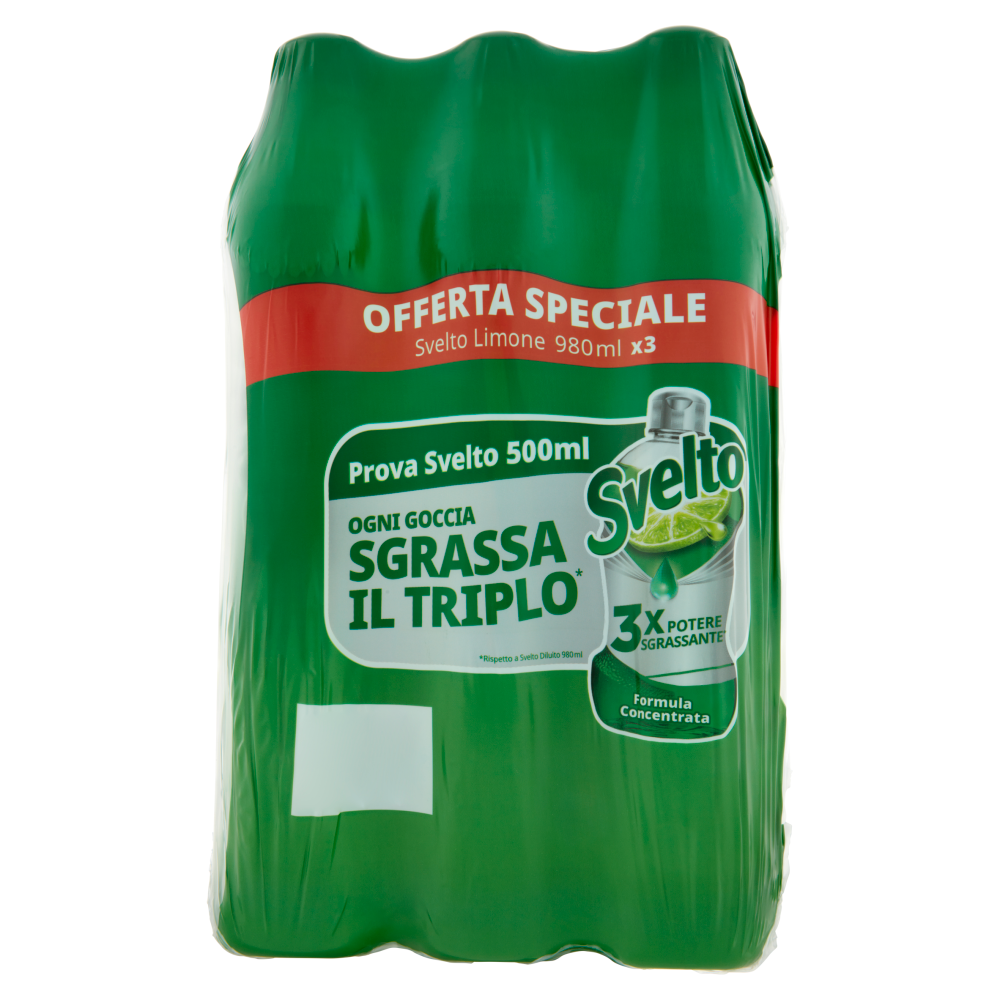 SVELTO PIATTI EXPERT CONCENTRATO LIMONE 450 ML : : Casa e cucina