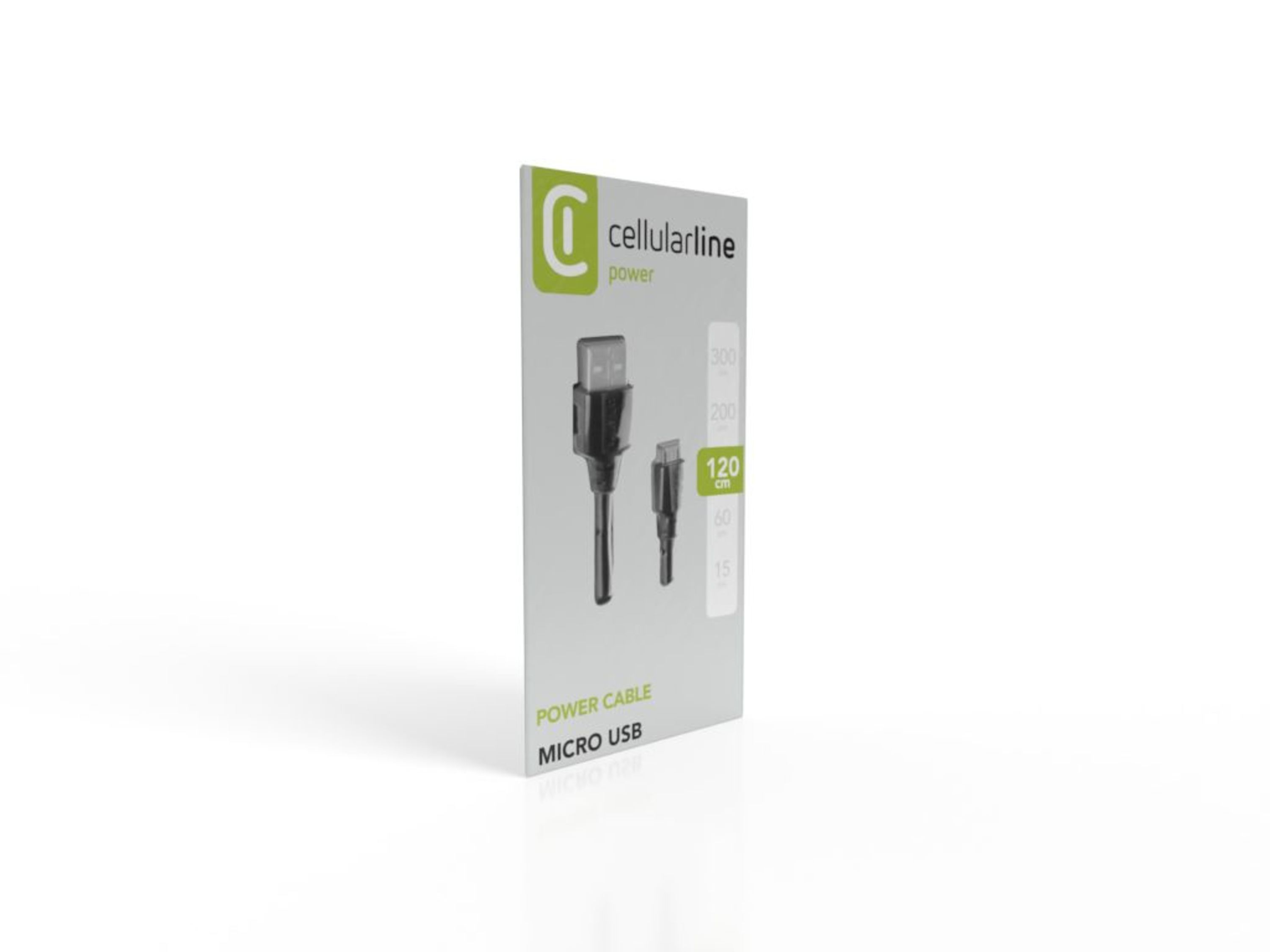 Cellularline Power Cable 120cm - MICRO USB