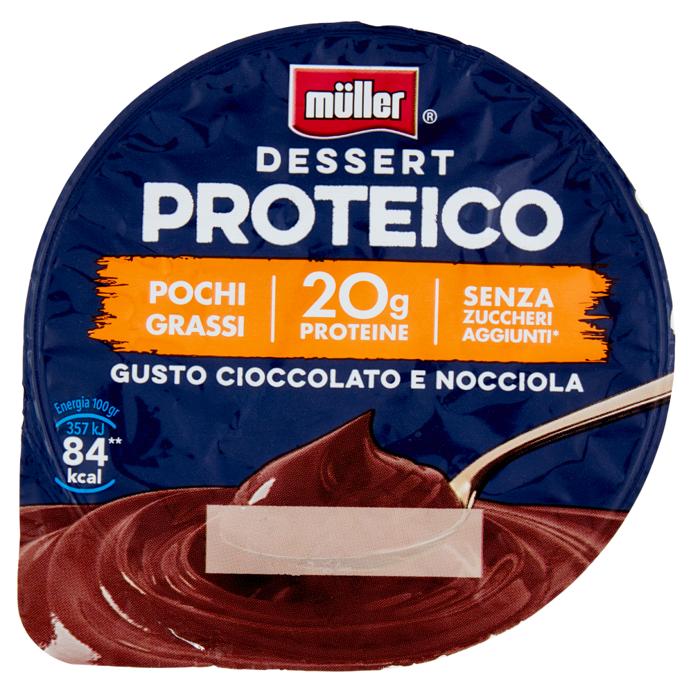 M Ller Dessert Proteico Gusto Cioccolato E Nocciola G Carrefour