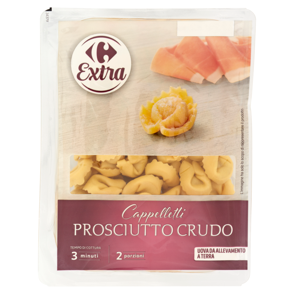 Carrefour Tortellini Prosciutto Crudo 250 G Carrefour