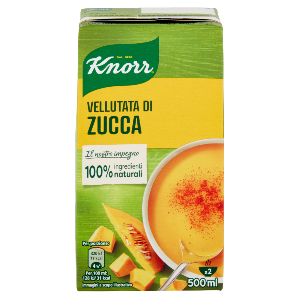 Knorr Vellutata Zucca 500 Ml Carrefour