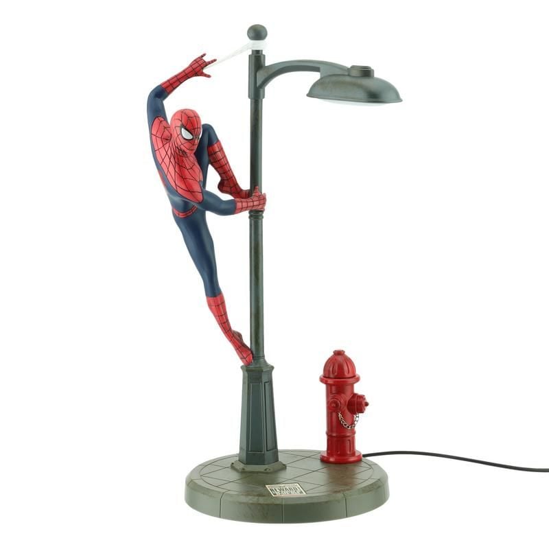 famvacor Spiderman Touch Lampada da tavolo 7 colori Luce notturna