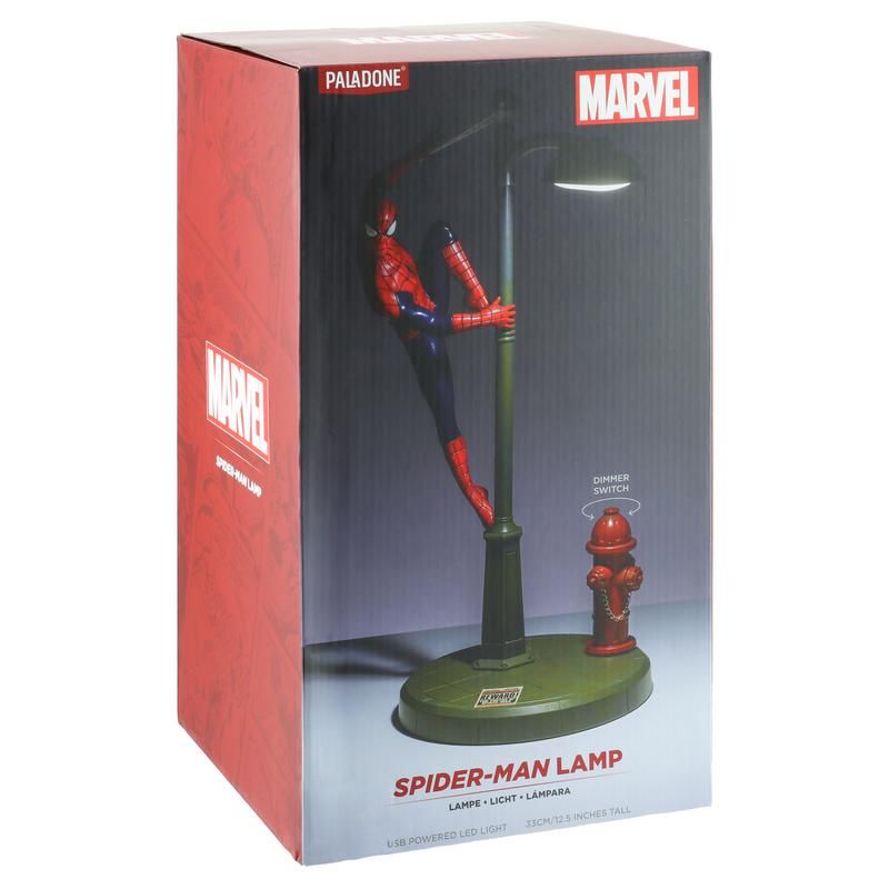 Paladone Spiderman Lamp lampada da tavolo LED Multicolore